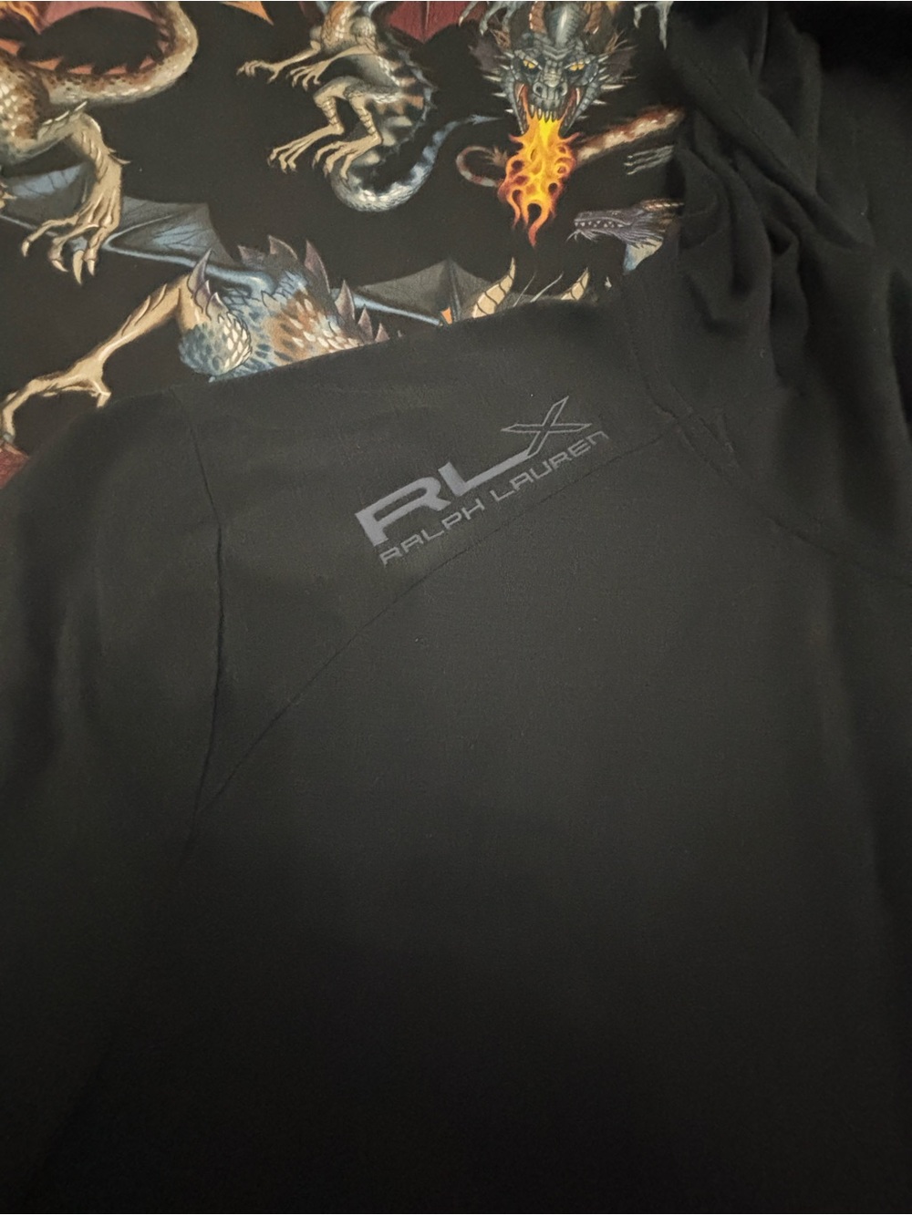 RLX Ralph Lauren Performance Jersey Golf Hoodie, XL - Picture 4 of 5